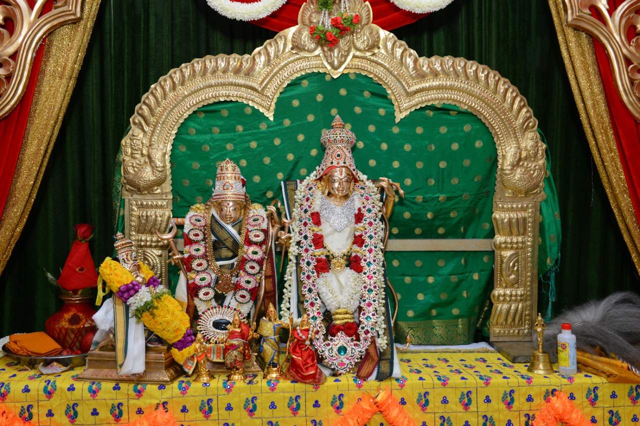 Sri Seetharamula Kalayana Mahotsavam at Sri Shiva Vishunu Tempel Sai Datta Peetham New Jersey