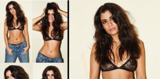 Viral Pic: Shreya bares it all in the latest bralette photoshoot