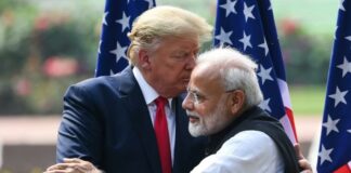Donald Trump praises Modi; says "doing a terrific job"