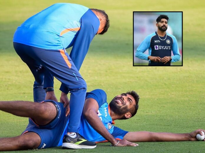 Mohd. Siraj replaces the injured Bumrah for the T20 world cup