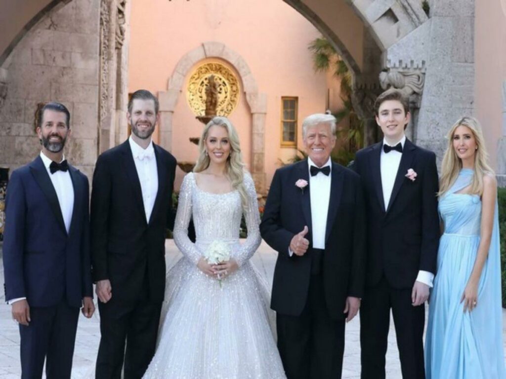 Donald Trump's daughter Tiffany Trump marries Michael Boulos