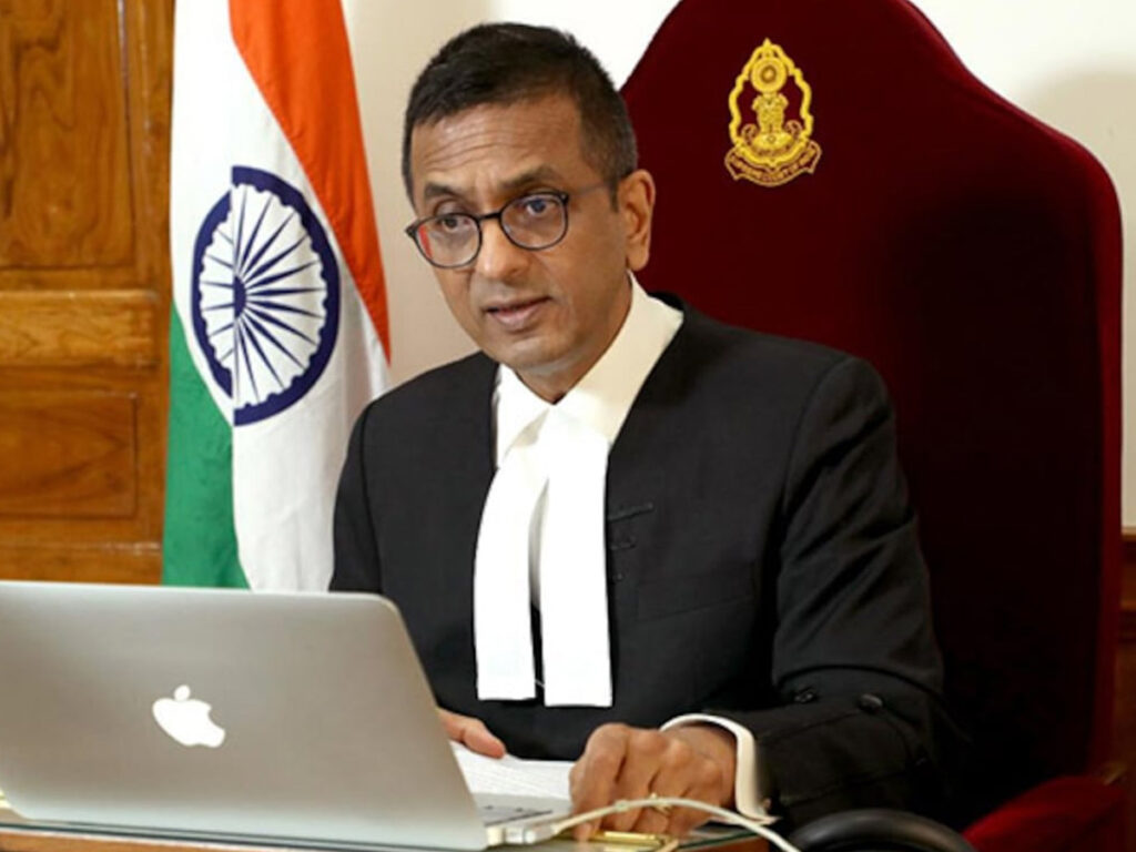 Justice DY Chandrachud sworn in as Chief Justice of India - JSWTV.TV