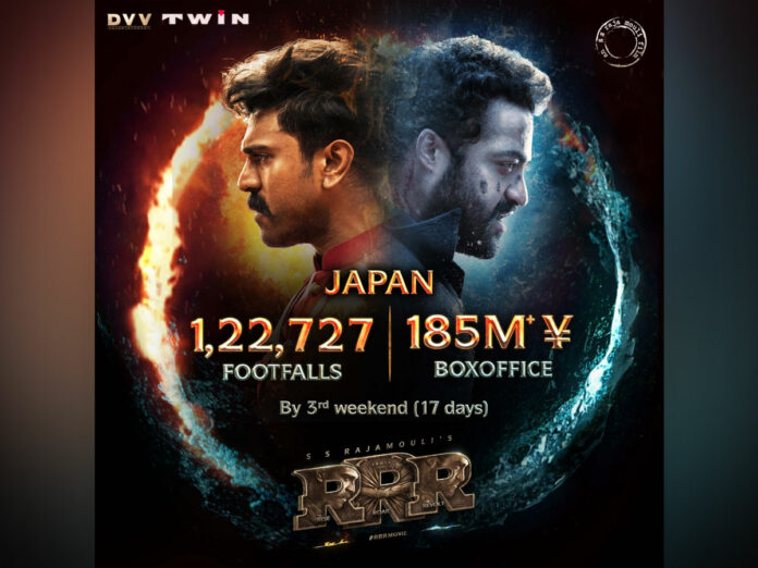 RRR - third highest-grosser Indian movie in Japan