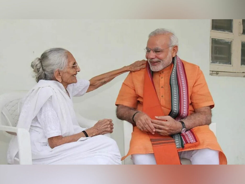 Narendra Modi's mother, aged 99, admitted to a hospital