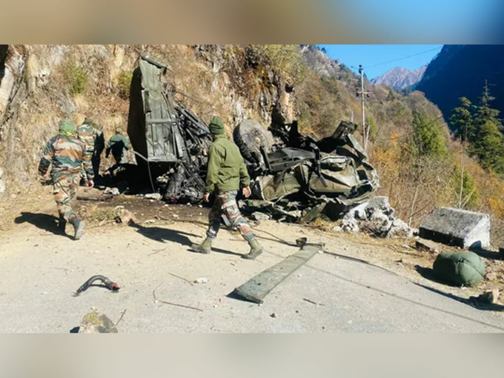 Sikkim: 16 soldiers killed as Army truck falls into gorge