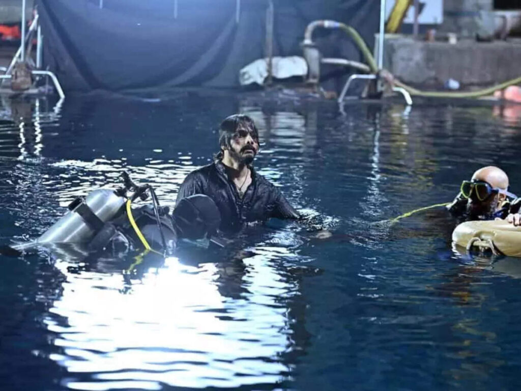 Terrific underwater sequence shot for Teja Sajja's HanuMan