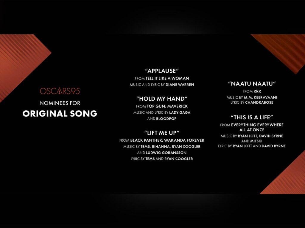 Breaking: RRR's Naatu Naatu nominated for 95th Oscars