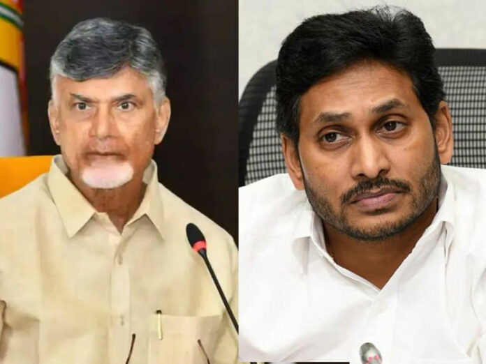 CBN protests on road in Kuppam against YS Jagan