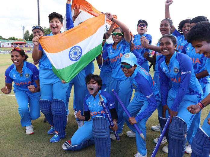 Indian women's team lifts the Under-19 T20 World Cup