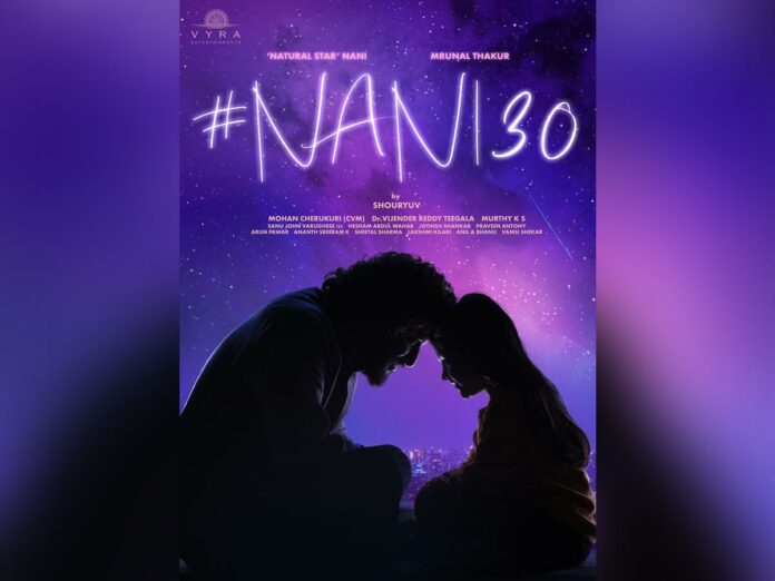 The date fixed for the #Nani30 formal launch