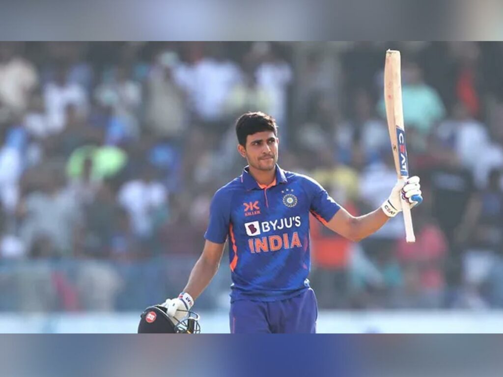 The record-breaking innings of Shubman Gill help India post a massive score