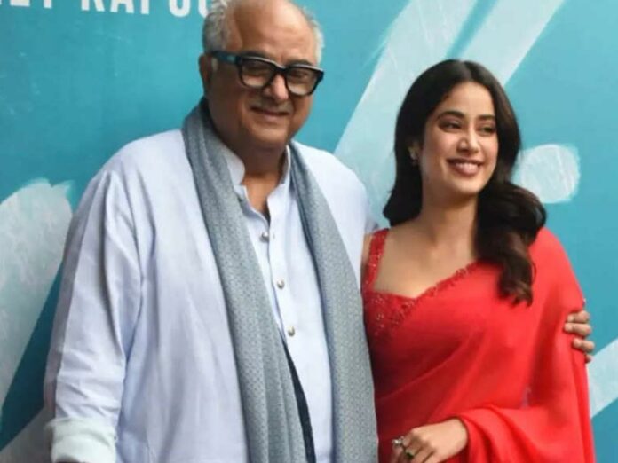 Boney Kapoor condemns rumors about Janhvi's South debut