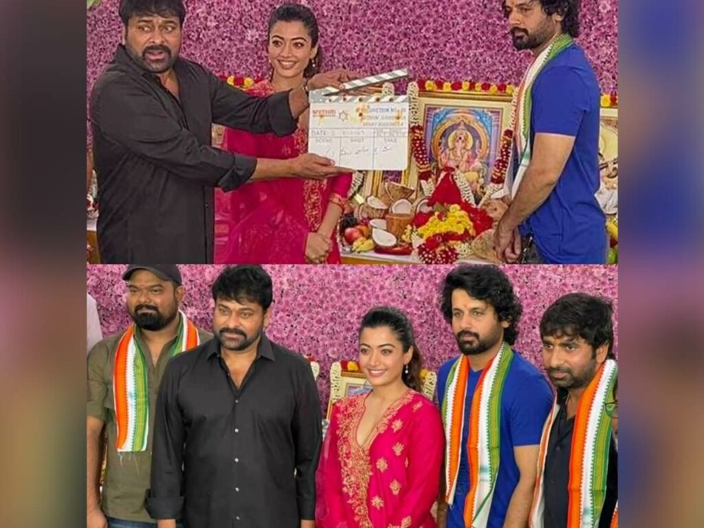 All is well: Chiranjeevi attends the #VNRTrio movie launch