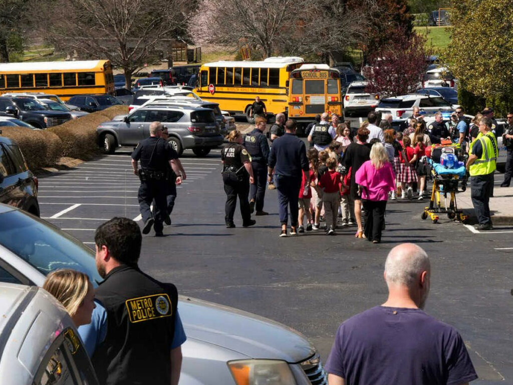 America: Six people including three children killed in school shooting