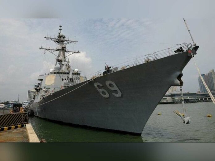 China says, US Navy intrudes into its waters, America denies