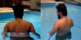 Rishabh Pant shared new video of recovery on social media