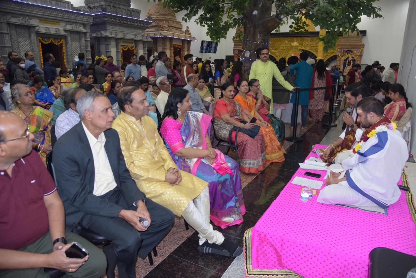 Shobhakruthi Ugadi Celebrations at Sai Datta Peetham, Edison, NJ ( Photos by: Dr. Shiva Kumar Anand )
