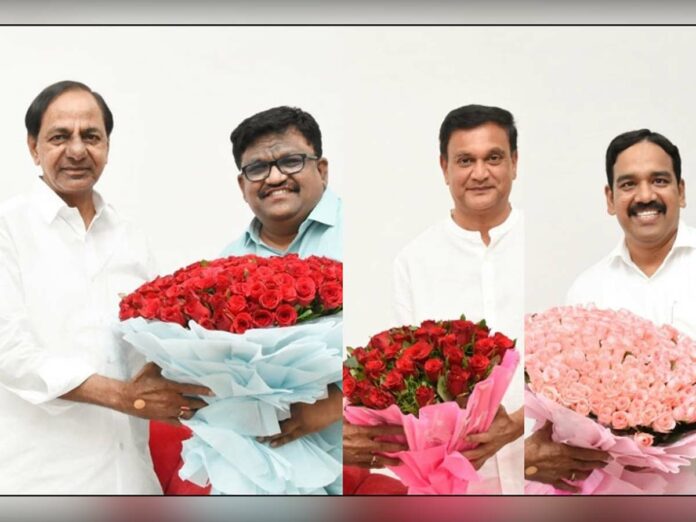 Three BRS candidates unanimously elected to Telangana Council