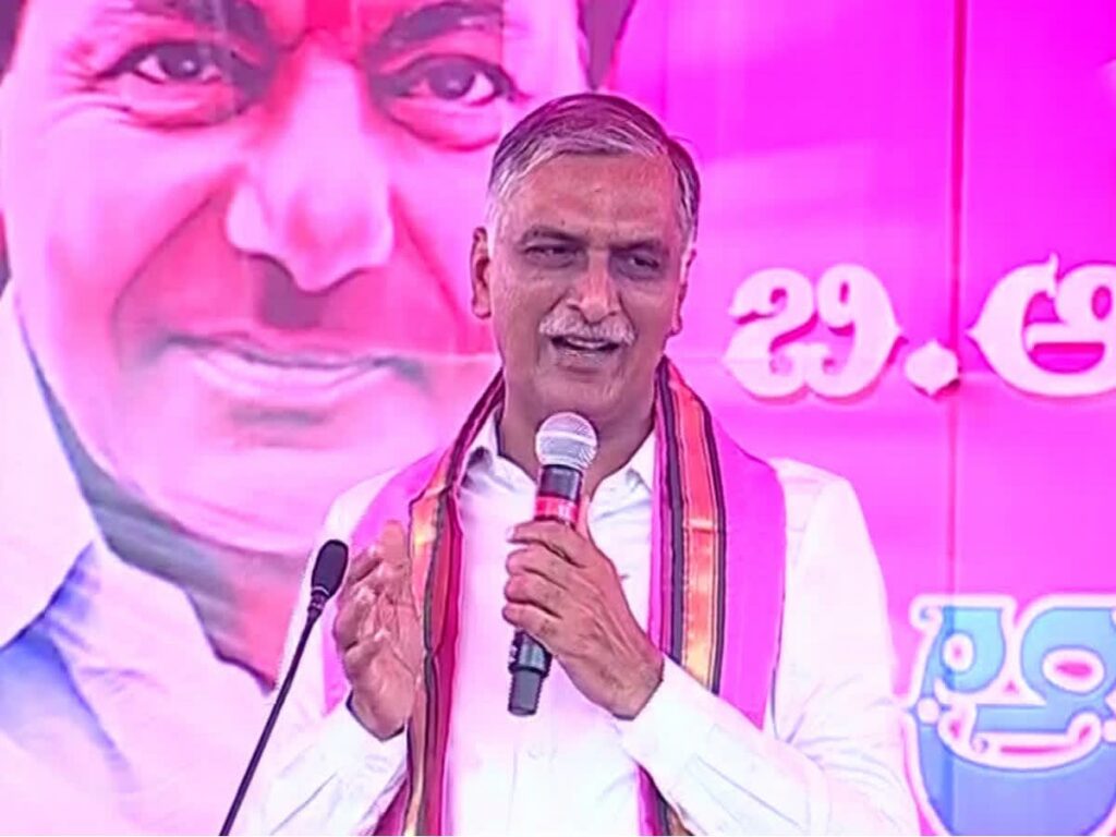 "If you have guts, fight for special status": Harish Rao's punch to YSRCP leaders