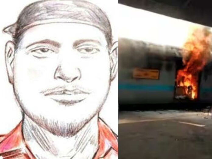 Kerala: Pic of mysterious man, who set fire to passengers on moving train, released