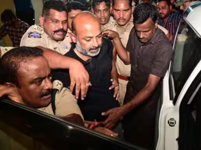 Telangana BJP chief Bandi Sanjay Kumar arrested at midnight ahead of PM Modi's visit