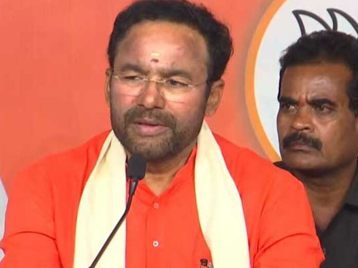 Union Minister Kishan Reddy fires on Telangana Police for allegedly targetting BJP leaders