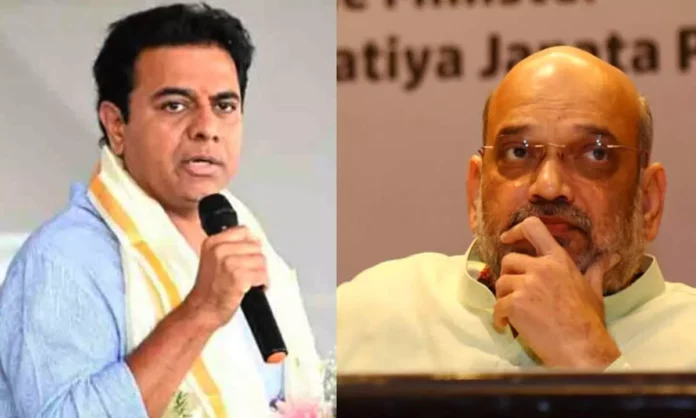 KTR to meet Amit Shah and other Union Ministers in Delhi