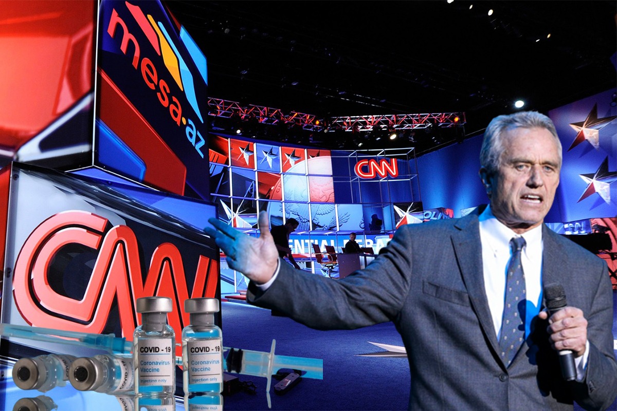 US Presidential candidate Robert F. Kennedy, Jr. claims Pfizer pays CNN ...