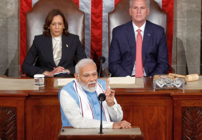 narendra modi attacks pakistan in US Congress