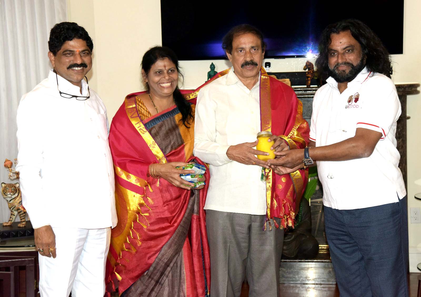 Jai Yalamanchili honors Ramakrishna and his wife