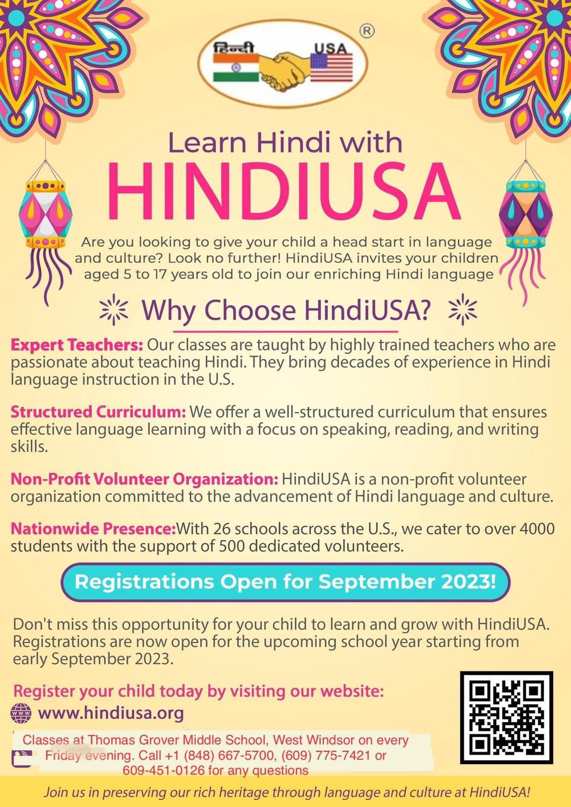 Learn Hindi USA