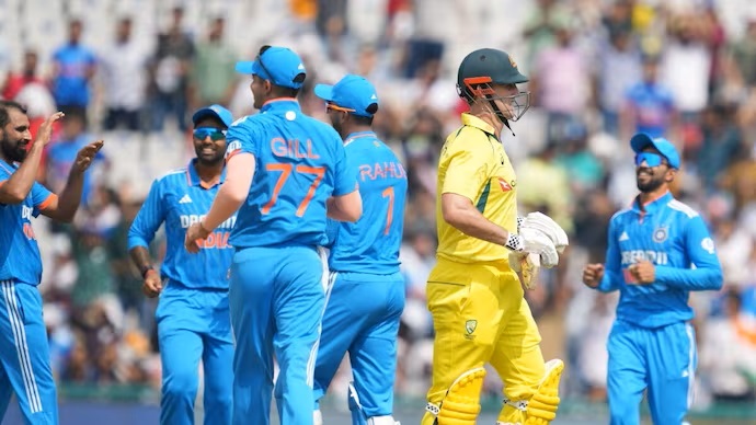 India clinch series versus australia