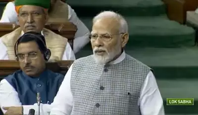 Narendra Modi speech in Parliament special session