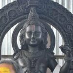 Lord Rama's idol at Ayodhya Rama Mandir