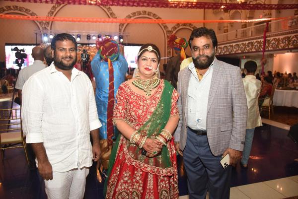 Dr. Jai and his team attend the Rajasthani community's grand Teej festival in New Jersey