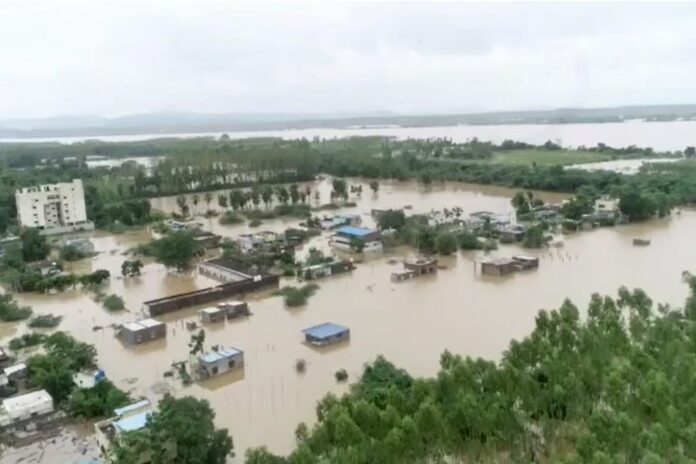 Godavari flood in Bhadrachalam