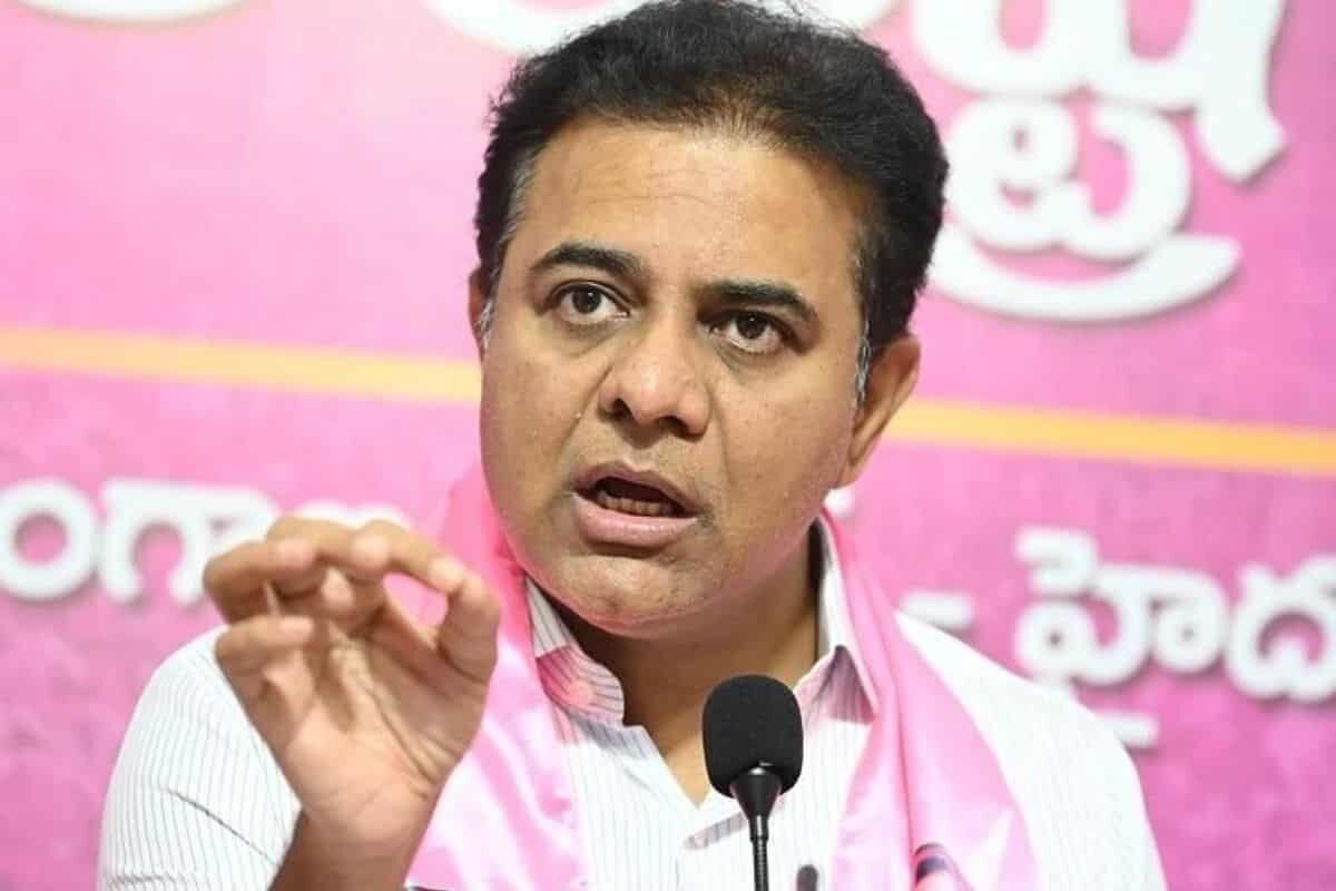 KTR questions Hyderabad administration policies
