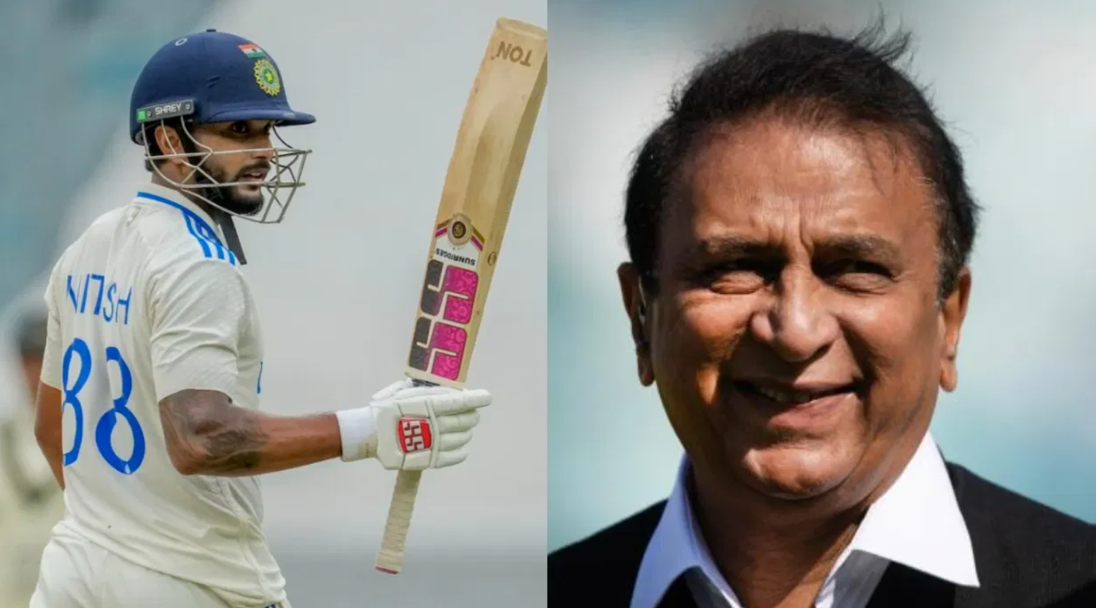 Nitish's maiden test century is one of the greatest, says Gavaskar