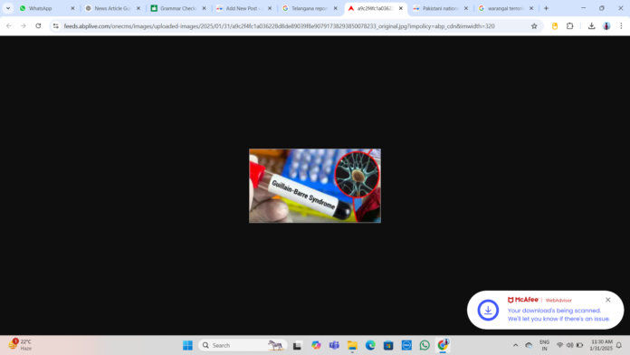 Telangana reports first Guillain-Barré Syndrome (GBS) Case