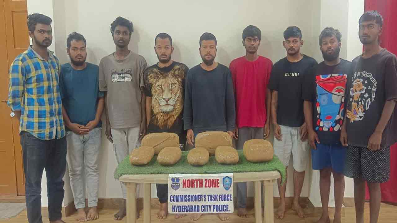 Seven arrested for drug peddling at Secunderabad railway station